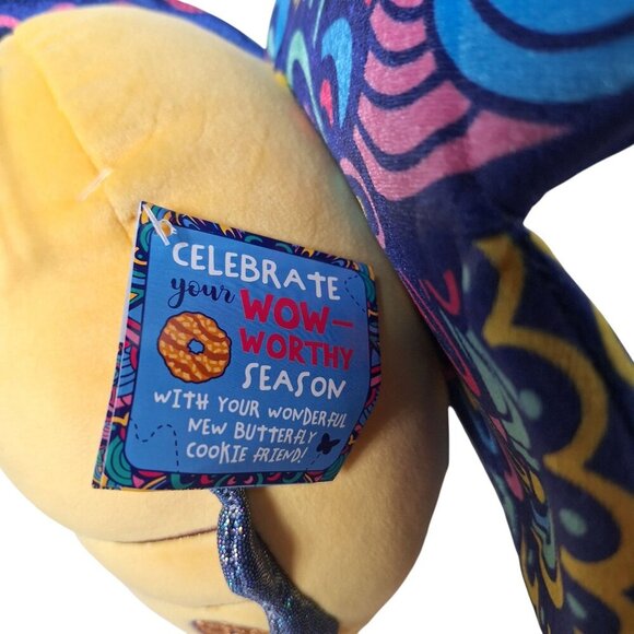 Little Brownie Bakers Butterfly Cookie Friend Plush Colorful Wings 11” - Picture 5 of 6